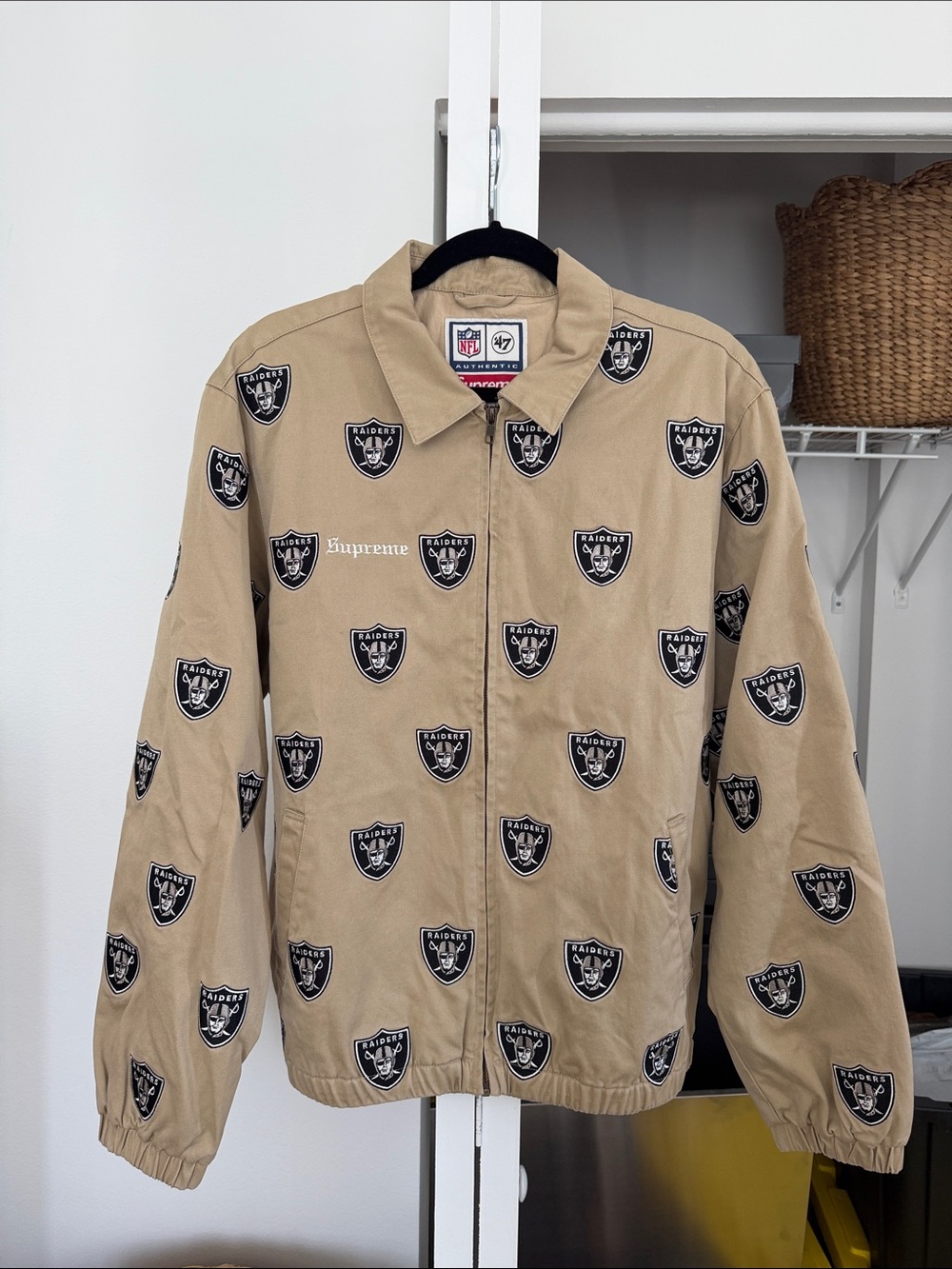 Supreme Raiders NFL Jacket